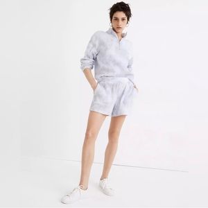 Madewell Tie Dye Pull Waffle Pullover